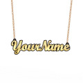 Collier personnalisé Shangjie OEM Collier Collier Collier Collier Collier Collier Custom Name Plated Plated